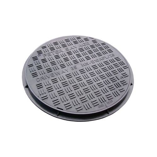 EJ 450mm DIA A15 Polypropylene Manhole Cover E10APL
