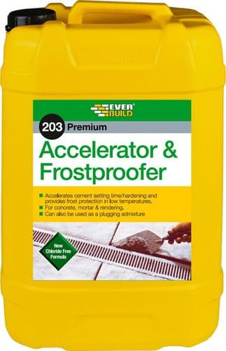 EVERBUILD 203 Accelerator & Frostproofer 25L ACCE25L