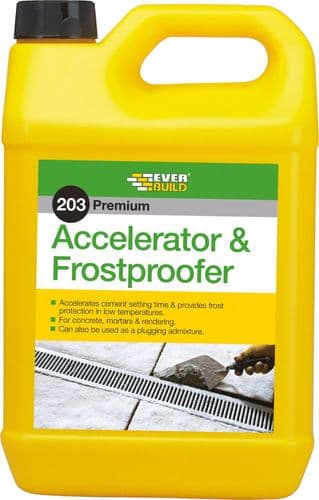 EVERBUILD 203 Accelerator & Frostproofer 5L ACC5L