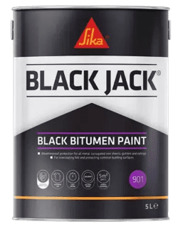 EVERBUILD 901 Black Jack Black Bitumen Paint 5L 486939