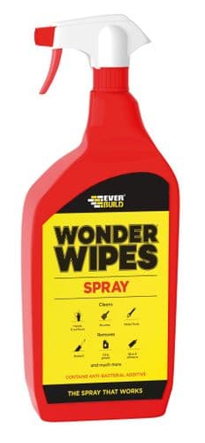 EVERBUILD Multi-Use Wonder Wipes Spray 1L WIPESPRAY