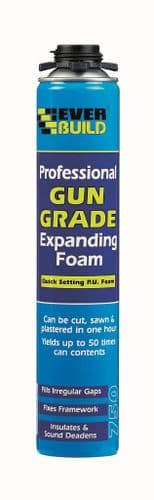 EVERBUILD Professional Gun Grade Expanding Foam 750ml EVGF7