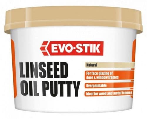 EVO-STIK 1kg Multi Purpose Linseed Oil Putty Natural 30811444
