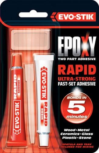 EVO-STIK Epoxy Rapid Tubes 2 x 15ml 30613667