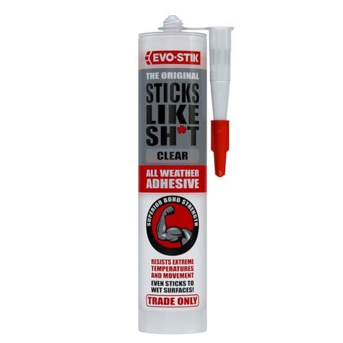 EVO-STIK Sticks Like All Weather Adhesive 290ml Clear 30614757