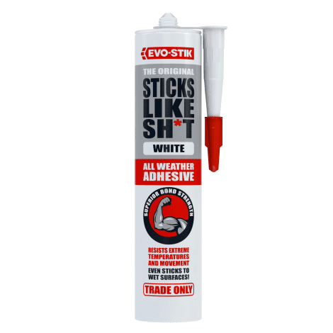EVO-STIK Sticks Like All Weather Adhesive 290ml White 30619751