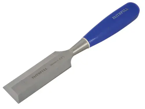 FAITHFULL 1 1/2" (38mm) Bevel Edge Chisel B/Grip FAIWCB112