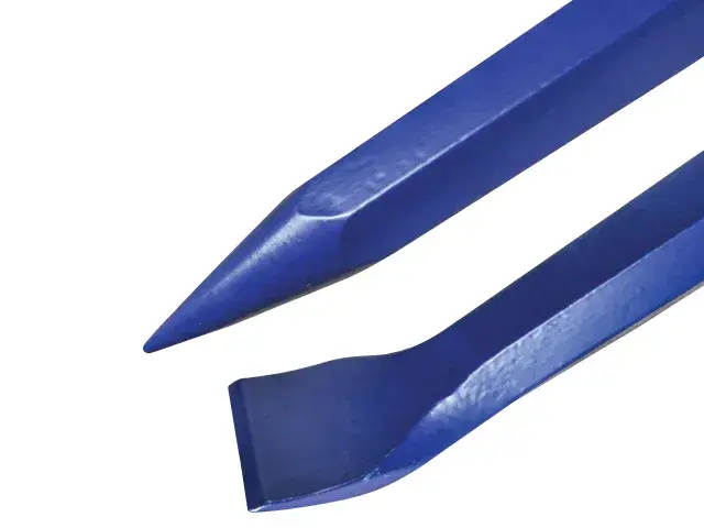 FAITHFULL 14lb 60"x1" Bent Chisel Digging Bar FAIDIGCHISEL