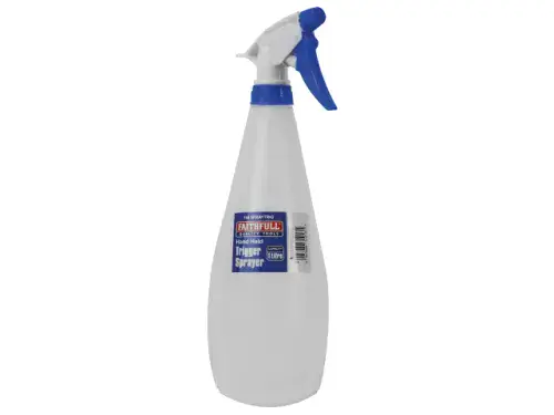 FAITHFULL 1L Hand Held Trigger Spray Bottle FAISPRAYTRIG