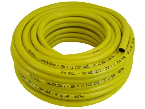 FAITHFULL 30Mx1/2" Heavy Duty Builders Hose FAIHOSE30B12