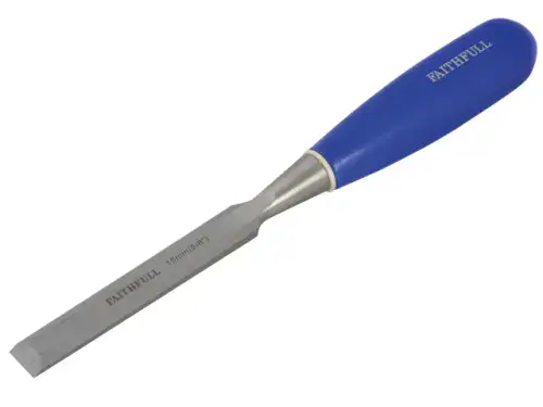 FAITHFULL 5/8" (16mm) Bevel Edge Chisel Blue Grip FAIWCB58