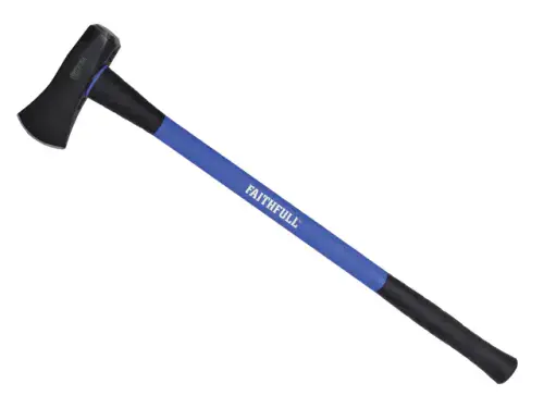 FAITHFULL 6lb Log Splitting Maul F/Glass Handle FAILSM6FG