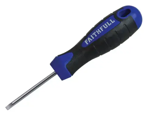 FAITHFULL Bradawl Chisel Point Soft Grip Handle FAIBRADCP