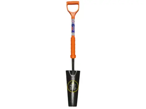 FAITHFULL Drainage Shovel Fibre Glass Insulated Shaft YD FAIINSDRAIN