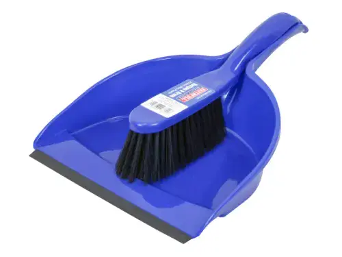 FAITHFULL Dustpan & Brush Set (Plastic) 220mm FAIBRDUSTSET