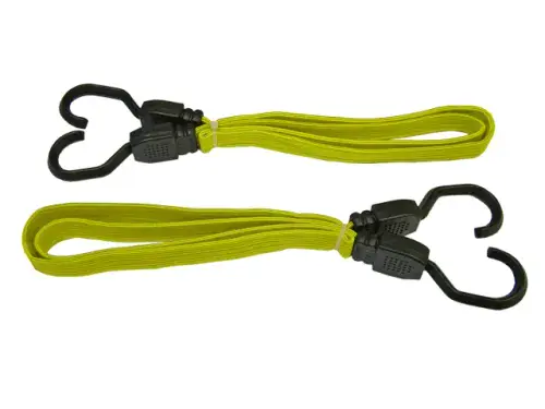FAITHFULL Flat Bungee Cord 91cm/36" Yellow FAITDBUNG36
