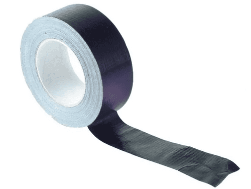 FAITHFULL Gaffa Tape 50mmx50M Black FAITAPEGAFBK