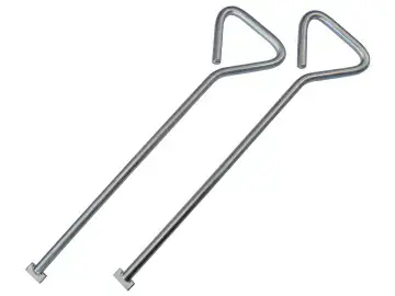 FAITHFULL Manhole Lifting Keys 520mm 20" (Pack 2) FAIMHK520