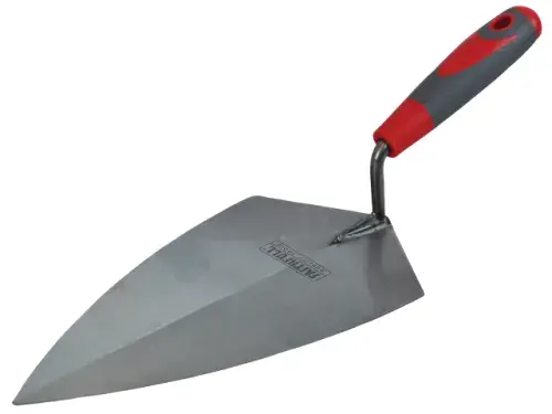 FAITHFULL Philadelphia Pattern Brick Trowel Soft Grip Handle 11" FAISGTB11P