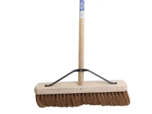 FAITHFULL Soft Coco Broom 45cm (18") + Handle FAIBRCOCO18H