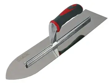 FAITHFULL Soft Grip Flooring Trowel S/S 16"x4" FAISGTFL16SS
