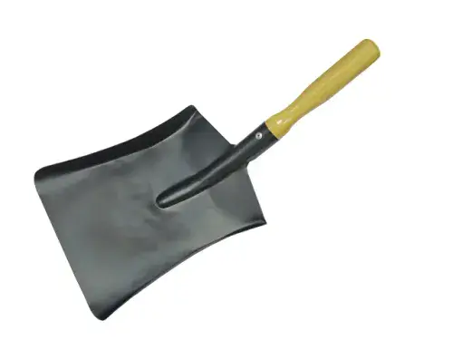 FAITHFULL Steel Coal Shovel & Wooden Handle 230mm FAICOALS9