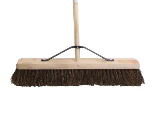 FAITHFULL Stiff Bassine Broom 60cm (24") + Handle FAIBRBAS24H