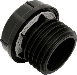 FLOPLAST External Air Admittance Valve Push/fit Black AX110B
