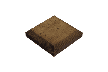 GRANGE Heavy Duty Post Cap 125x125mm Brown PCHD55