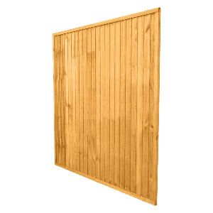 GRANGE Superior Closeboard Fence Panel 1.2Mx1.83M G/Brown GSCB4N