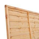 GRANGE Superior Overlap Fence Panel 1.8Mx1.83M G/Brown GSL6