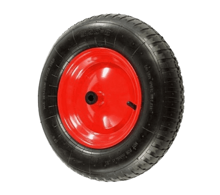 HAEMMERLIN PW/350 Pneumatic Wheelbarrow Wheel 3.50-8 Red Rim 930900120