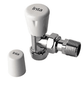 INTA 15mm Manual Angled Radiator Valve MRV15