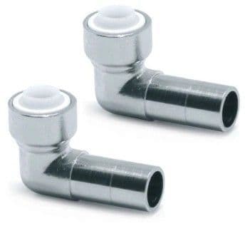 INTA 15mmx10mm Push Fit Stem Elbow (Pair) 1510PFE