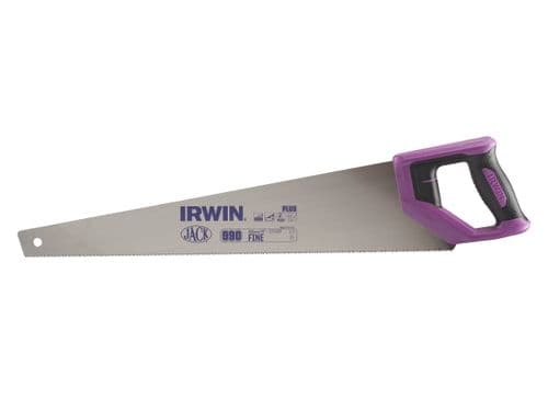 IRWIN Fine Cut Handsaw Soft Grip 550mm (22") 12tpi JAK990UHP550