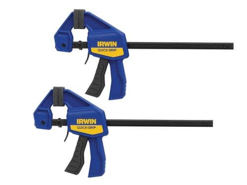 IRWIN Mini Bar Clamp 150mm (6") Twin Pack Q/G5462QCN