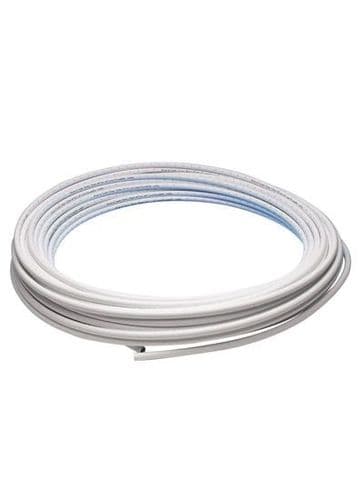 JG Speedfit 15mm Polybutylene Lay Flat Pipe White 25M 15BPB-25C