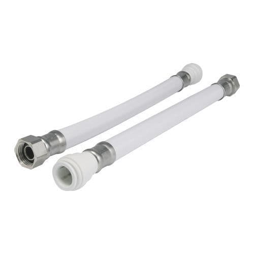 JG Speedfit 15mm x 1/2" 300mm Flexi Tap Connector (Pair) WFLX15