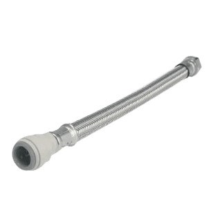 JG Speedfit 15mmx1/2" x 300mm Braided Flexi Hose (Single) FLX15