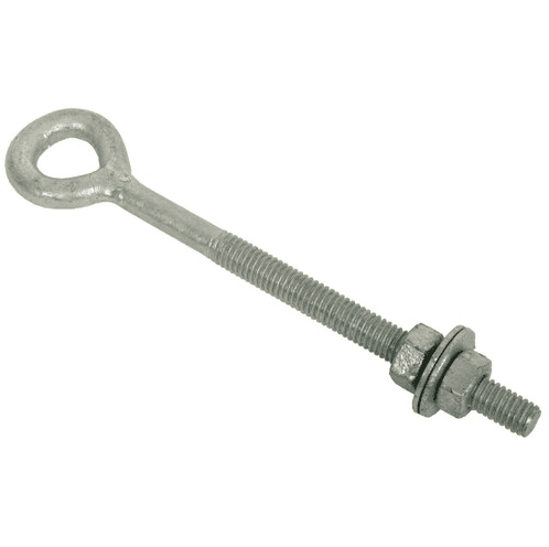 JGEORGE 10x200mm Welded Eyebolt GALV. WEBWG10200