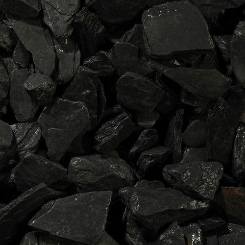 LRS Charcoal Slate Chippings 40mm Bulk Bag SLAC40IBC