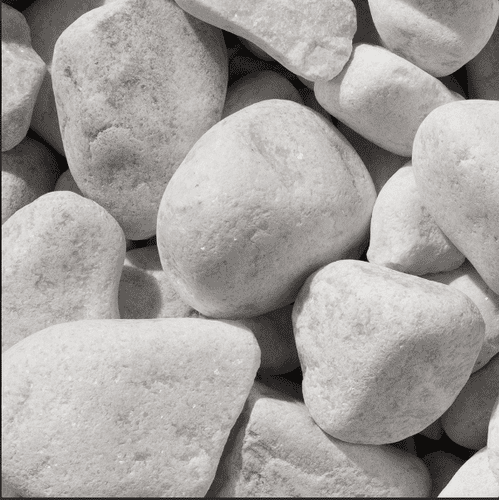 LRS White Cobbles 40-90mm Maxi Bag WHI40-90/70B