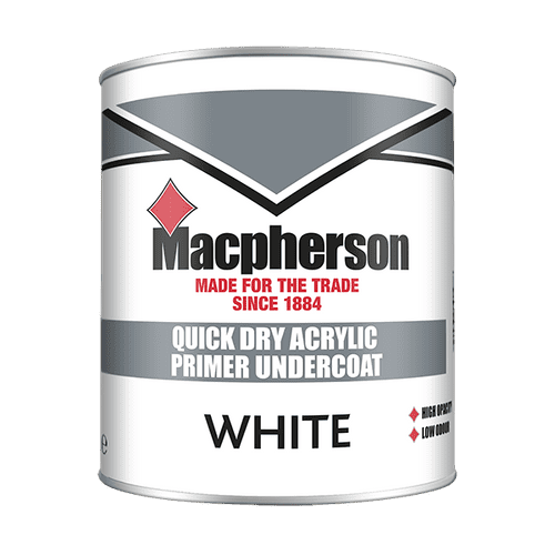 MACPHERSON Acrylic Primer Undercoat White 2.5L 5025180