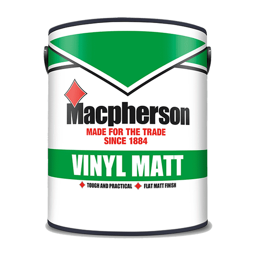MACPHERSON Vinyl Matt Emulsion Brilliant White 5L 5025084