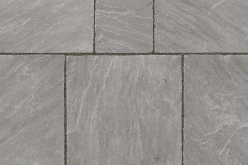 MARKETSTONE Grey Multi Sandstone Paving Project Pack 20.93M2