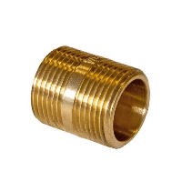 MASTERFLOW 1/2" YB Brass Nipple MBBN04