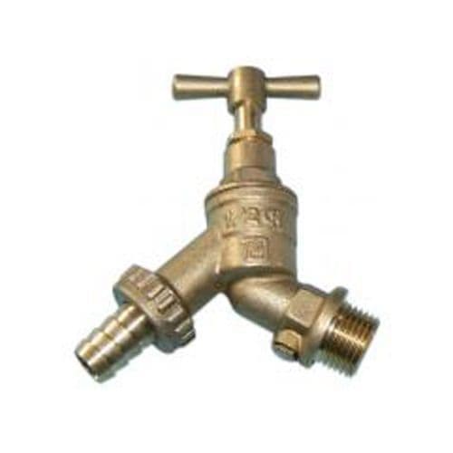 MASTERFLOW 1/2" YB Compression Hose Union Bibtap + DCV MBHU04DCV