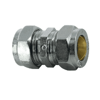 MASTERFLOW 15mm CP Compression Straight Coupler M10150000P