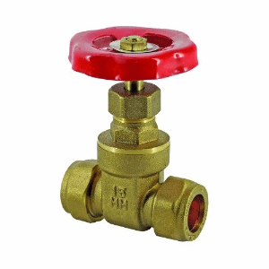 MASTERFLOW 15mm YB Compression Gate Valve M33150000LP