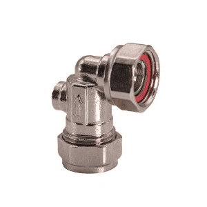MASTERFLOW 15mmx1/2" Service Valve Angled CP M41150400P